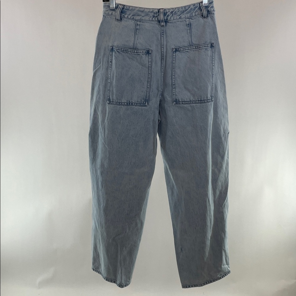 Tibi Light Blue Flare & Wide Leg Jeans - Picture 11 of 13